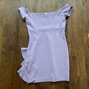 Light Purple Dress with side slit